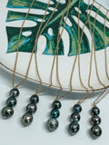 Triple Tahitian Pearl Necklace